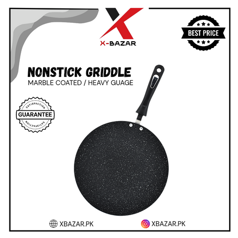 Premium Non-Stick Griddle – Flat Cooking Pan for Roti, Paratha, Pancakes & More