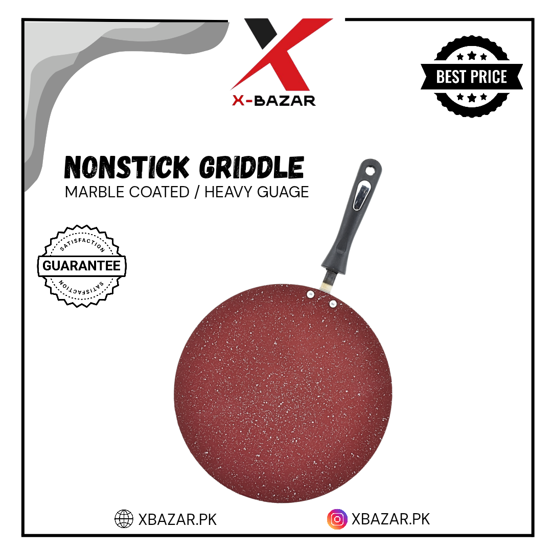 Premium Non-Stick Griddle – Flat Cooking Pan for Roti, Paratha, Pancakes & More
