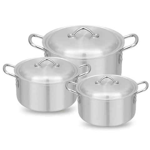 Metal-Finish Casserole With Metal Lid Premium Quality